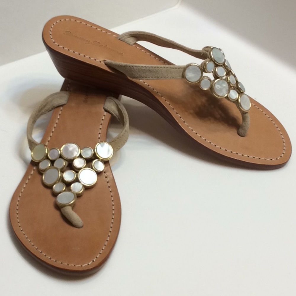 Tommy Bahama Mother of Pearl Sandals